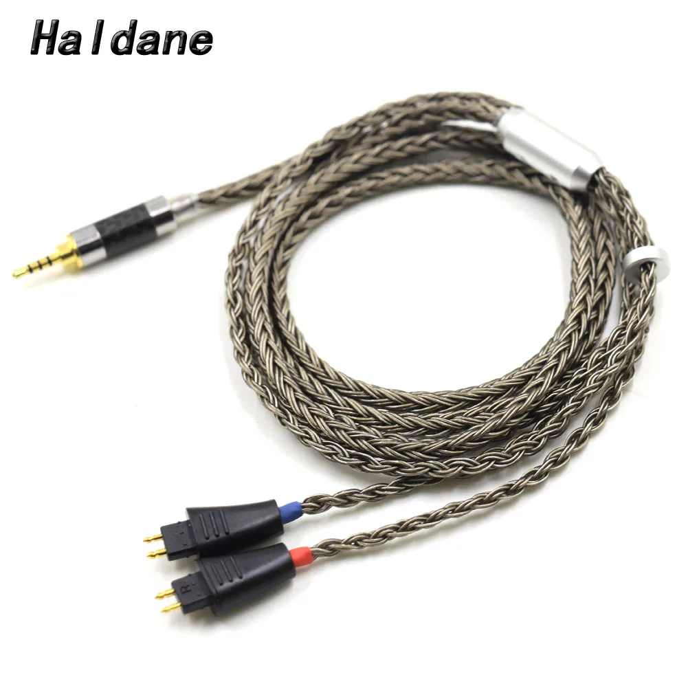 

Haldane Gun-Color 16core for Fostex TH610 TH900 MK2 TH909 XLR/2.5/4.4mm Balance Headphone Upgrade Cable