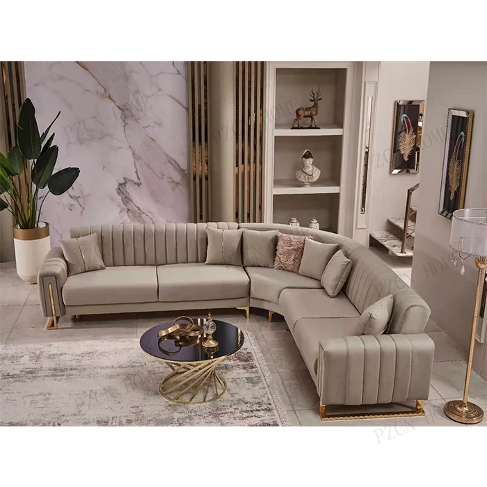 # Modern Corner Folding Sleeping Sofa Bed L Shape Couch for Living Room with Storage with Stainless Steel Legs for Sale