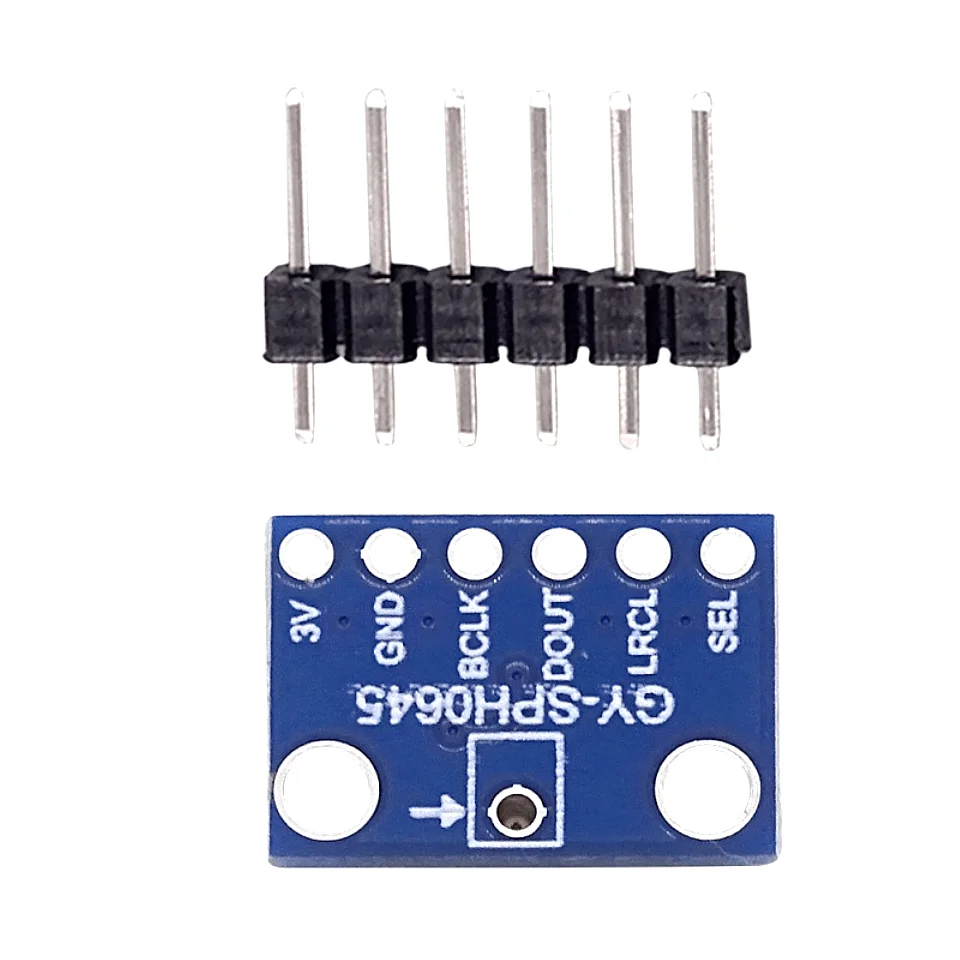 （Original chip） SPH0645 I2S MEMS Microphone Breakout Sensor Board Module SPH0645LM4H Microphone Module 1.6-3.6V for Arduino