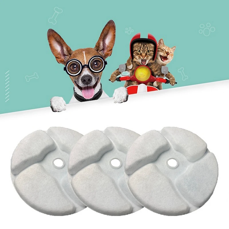 ตัวกรองน้ำพุสัตว์เลี้ยง10ชิ้นสำหรับน้ำตกเทียมสัตว์เลี้ยง Eversweet 2S/3/3 Pro, eversweet SOLO/Solo SE, เครื่องบดกาแฟ