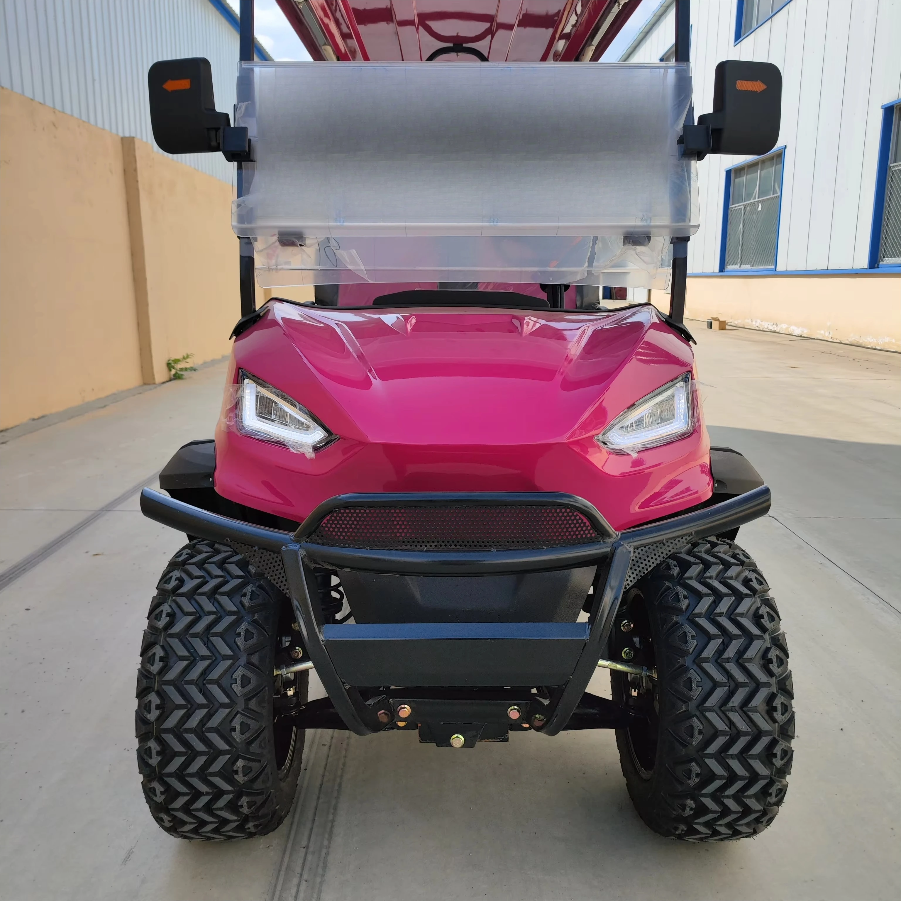 عربة جولف إسعاف قانونية للشارع الكهربائية عالية الجودة مكونة من 6 مقاعد في الصين تعمل بجميع الأجهزة مع صندوق شحن متاح للبيع