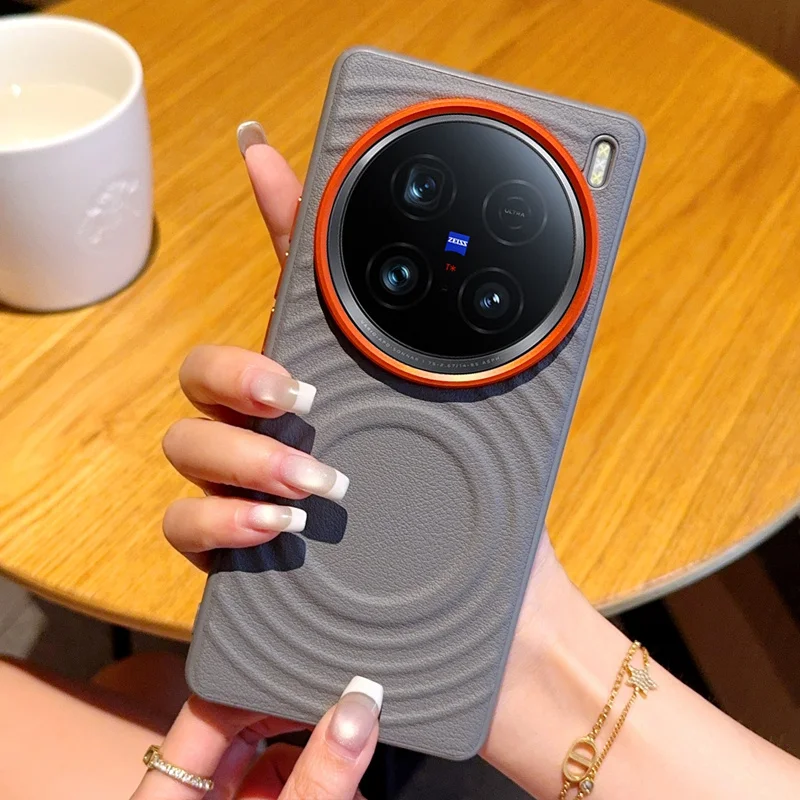 

Для Vivo X200 X100 Pro Mini Ultra X200S X100S iQOO 13 Z10 Turbo магнитный гибридный металлический + TPU + ПК противоударный чехол Funda