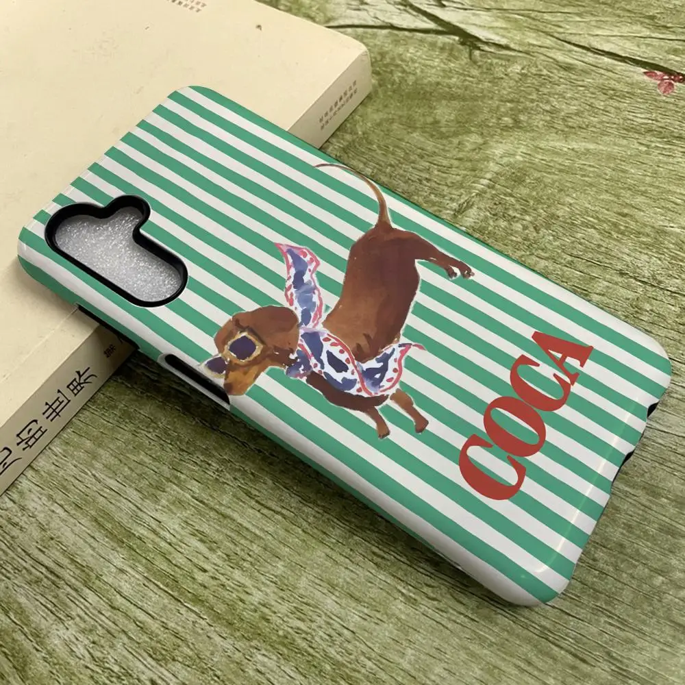 

Design stripes Phone Case for SamsungS25 Film Shell GalaxyS24Ultra 23plus S22 21 A56 36 26 16 Luxury Double layer Cover