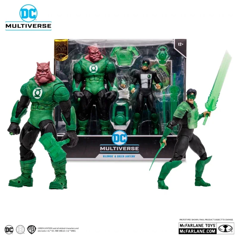 [Spot] McCanlan Kilotoger Celtic Green Lantern Double Set 7 -inch Model Model Gift Movie Anime Collection Diverse Universe