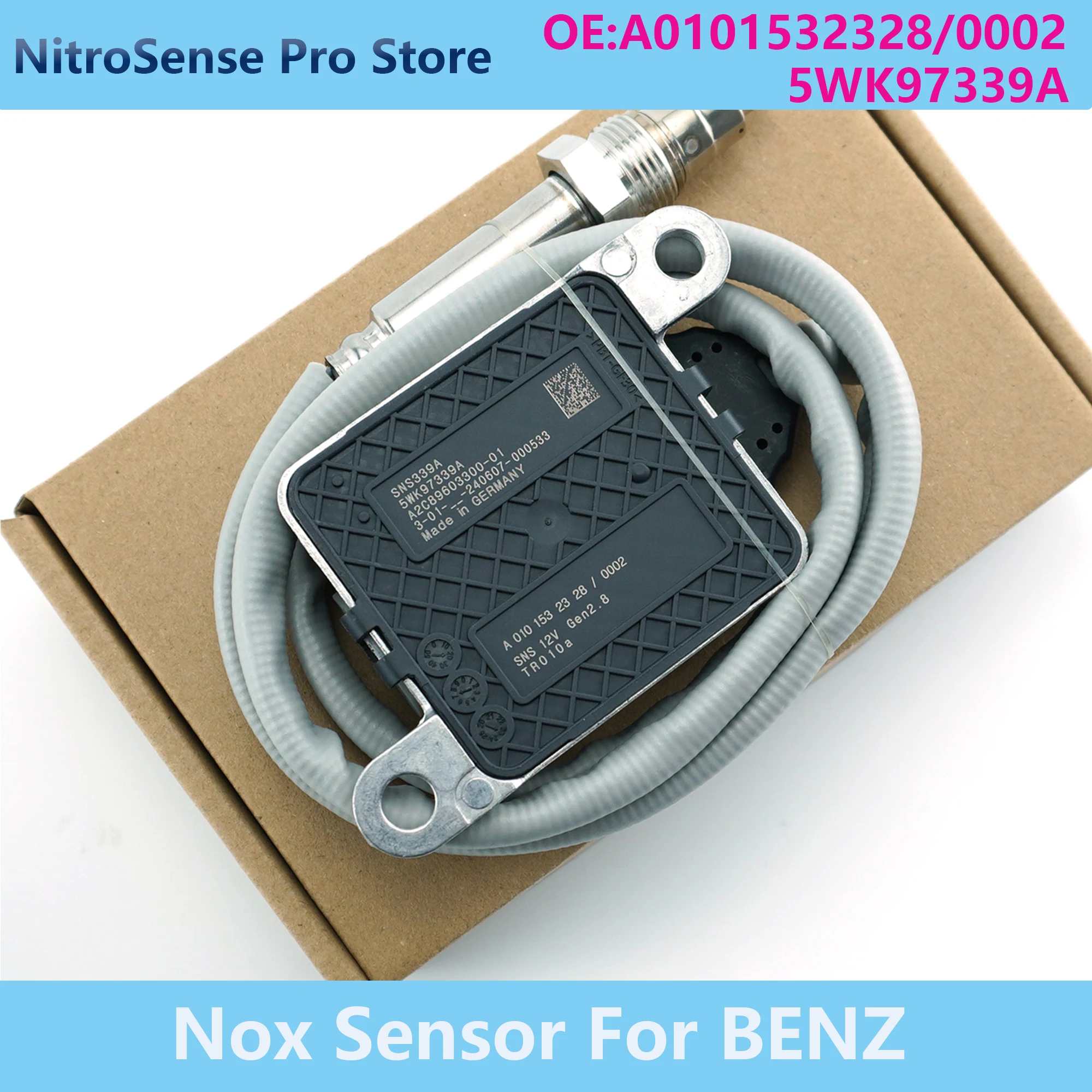 

A0101532328 5WK97339A 0101532328 Nitrogen Oxide Sensor for Mercedes-Benz 5WK9 7339A Nox Sensor