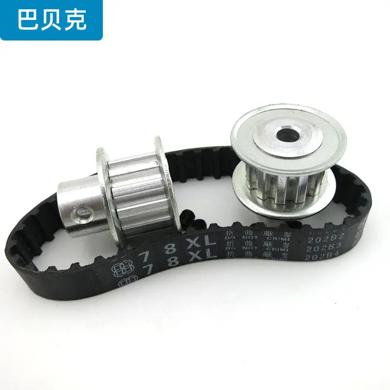 Metal Synchronous Pulley Set 5mm6mm Aluminum Alloy, Motor Single Slot Pulley Drive XL Motor Accessories