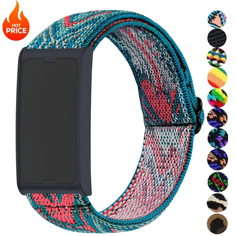 20mm 22mm Braided Watch Band For Amazfit Helio/Bip 6 5 3/Active Max 3 2/Balance 2 Nylon Loop For Amazfit GTR/GTS 4/Cheetah Pro