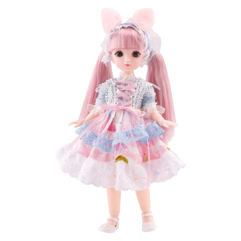 Lolita 30cm Doll 1/6 Bjd Doll (B) or Dress Up Clothes (A) Accessories Princess Doll Children's Girl Birthday Gift Toys