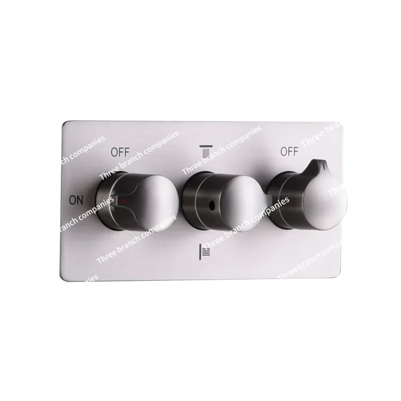 4 Function Shower Mixing Valve Concealed Embedded Hot and Cold Switch Copper Valve Body Manufacturer