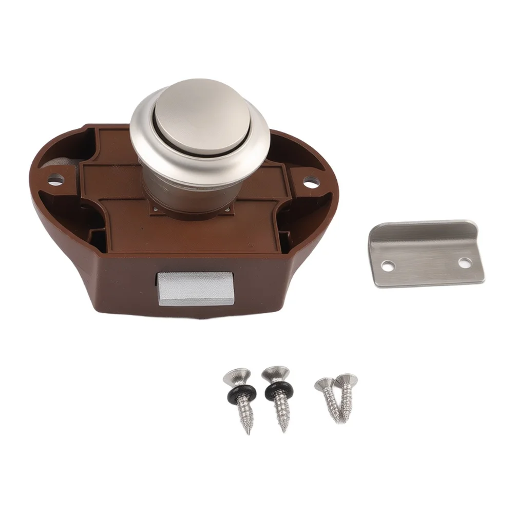 Push Button Latch For Drawer Cabinet Cupboard Door Designed For RV For Motorhome Yacht Boat And Furniture Doors