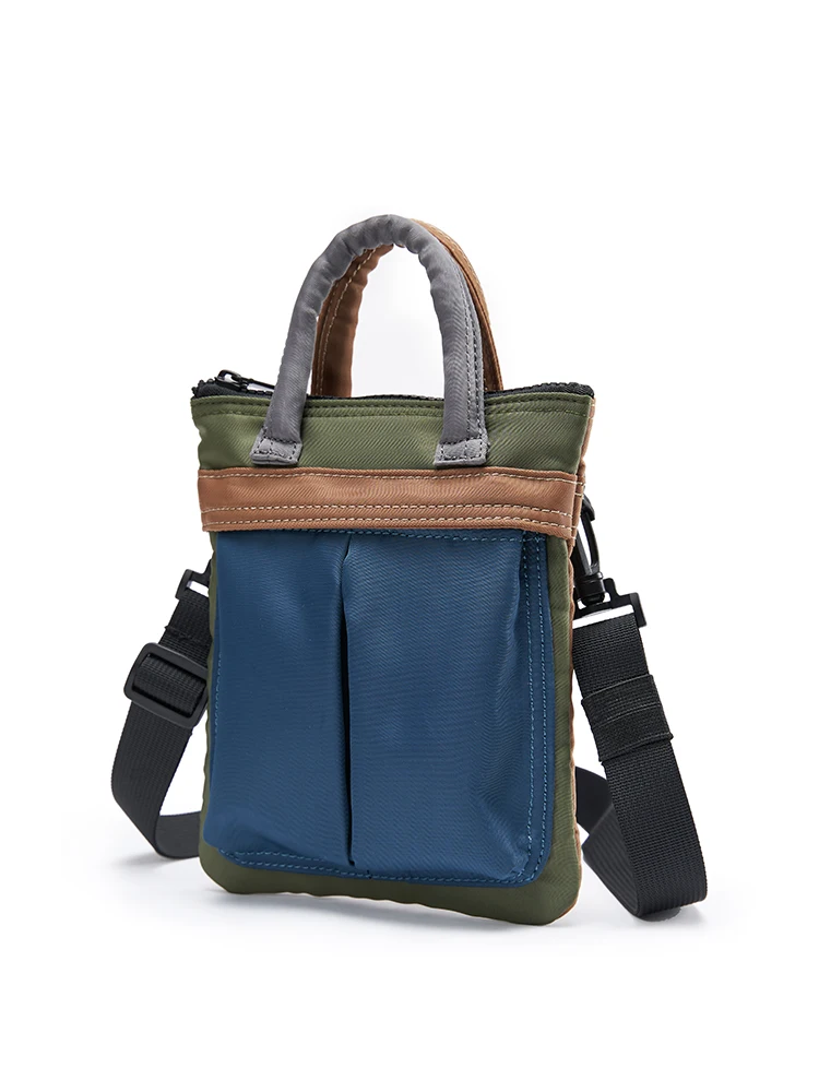 

Trendy Crossbody Bag for Men Casual Dance Phone Bag Single oulder Bag Ox Cloth Zipper Closure Pure Color Leisure B...