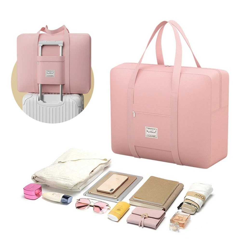 Folding Travel Storage Bag Large Capacity Oxford Travel Luggage Bag Waterproof Multifunction Trip Handbags Clothes Organizer