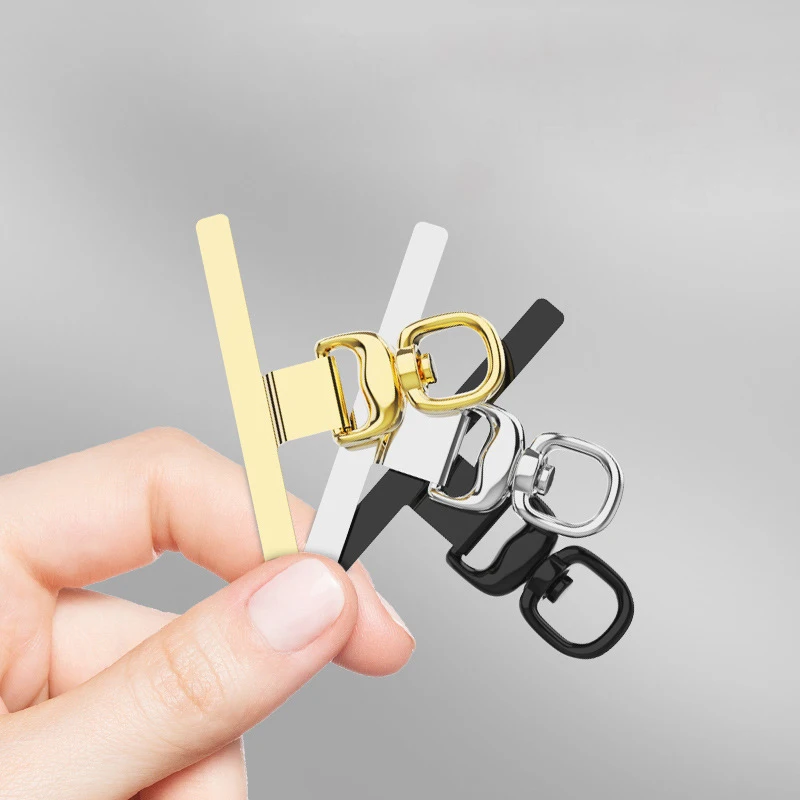 0.3MM Sturdy Metal Cellphone Tether Tab 360 Degree Rotation Phone Hanging Strap Gasket Replacement Phone Lanyard Patch Clip