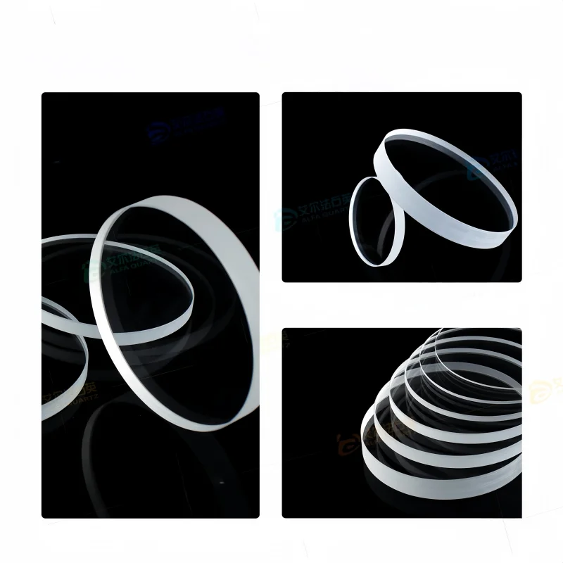 Borosilicate Transparent Glass, Diameter 30mm---110mm ,Thk 15mm,Error ±1mm