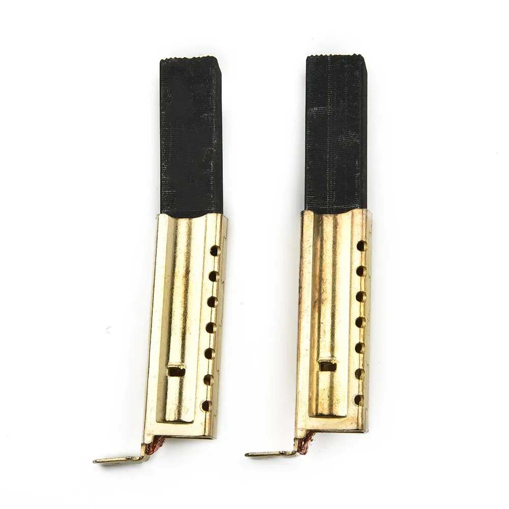 2Pcs Carbon Brushes With Inserts For Beko Washing Machine Motor WMB61021W WM5100W WKD75125 371201205 371201201 Carbon Brushes