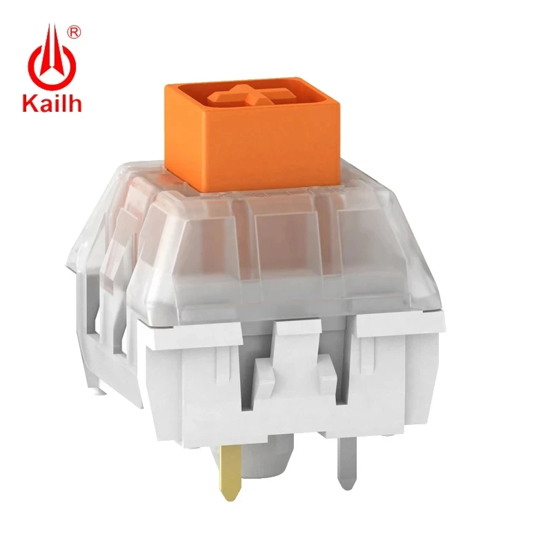 Kailh box blau orange gelb linear taktil schalter 3pins mechanische tastatur schalter rgb spiel zubehör für gmk67