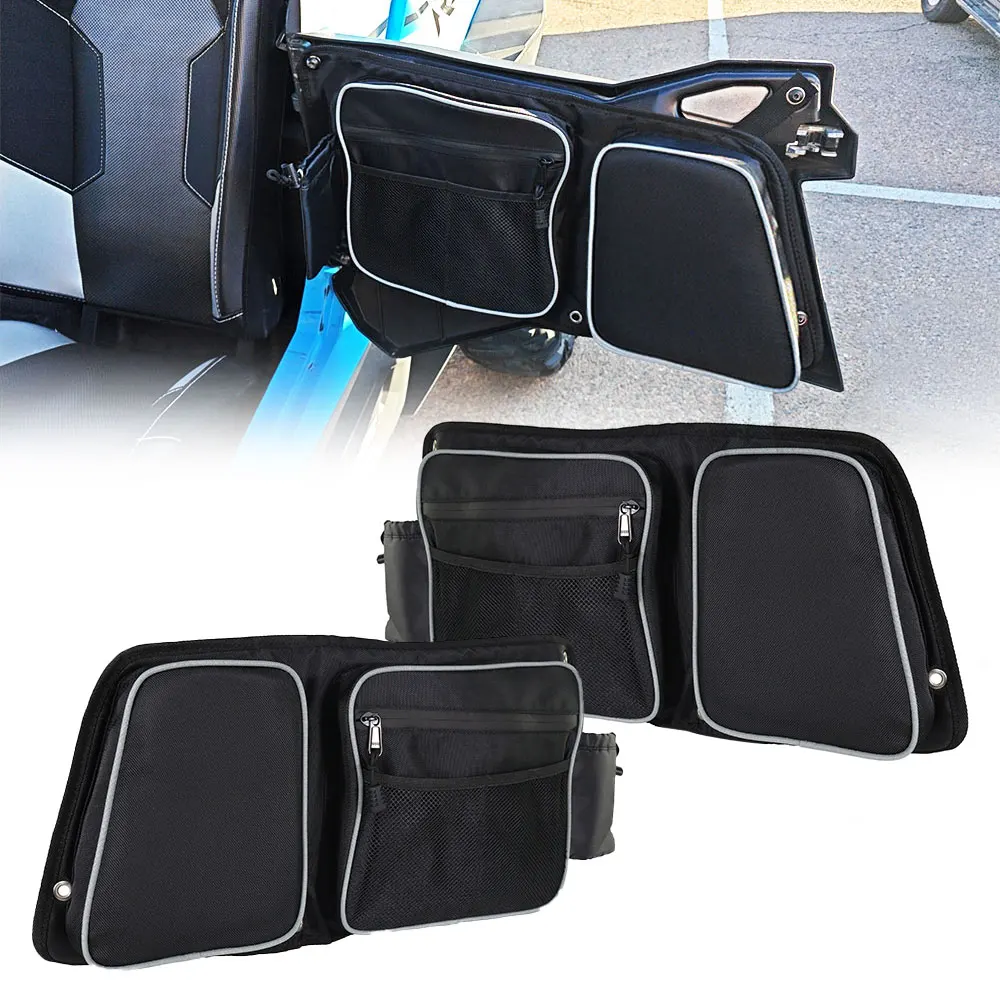 

Fit For Polaris RZR XP 4 1000 2014-2023 Polaris RZR 4 900 2015-2023 RZR Rear Door Bags Passenger and Driver Side Storage Bag Set