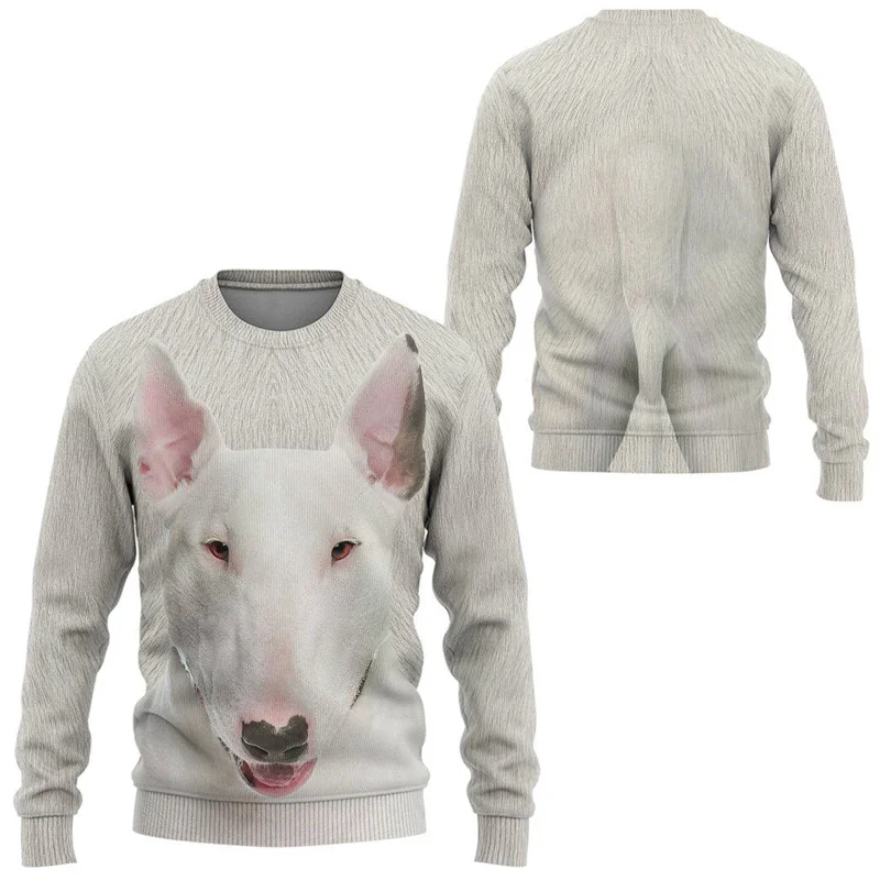 

Corgi Pug Bull Terrier 3D Print Hoodie For Men Casual Animal Dog Pattern Sweatshirt Long Sleeves Round Neck Autumn Pullovers