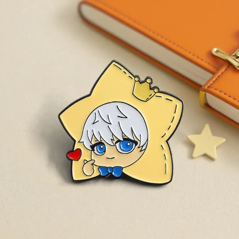 Hot New Premium Kawaii Xavier Stars Cartoon Metal Enamel Pins Badge Brooch Backpack Bag Decor Games