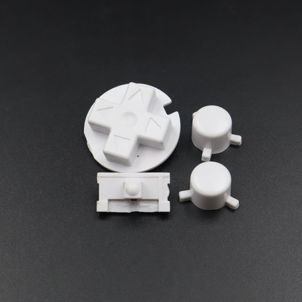 1 conjunto para botões de substituição coloridos conjunto substituição para game boy gbp console ligar/desligar botão a b botões d almofadas substituir