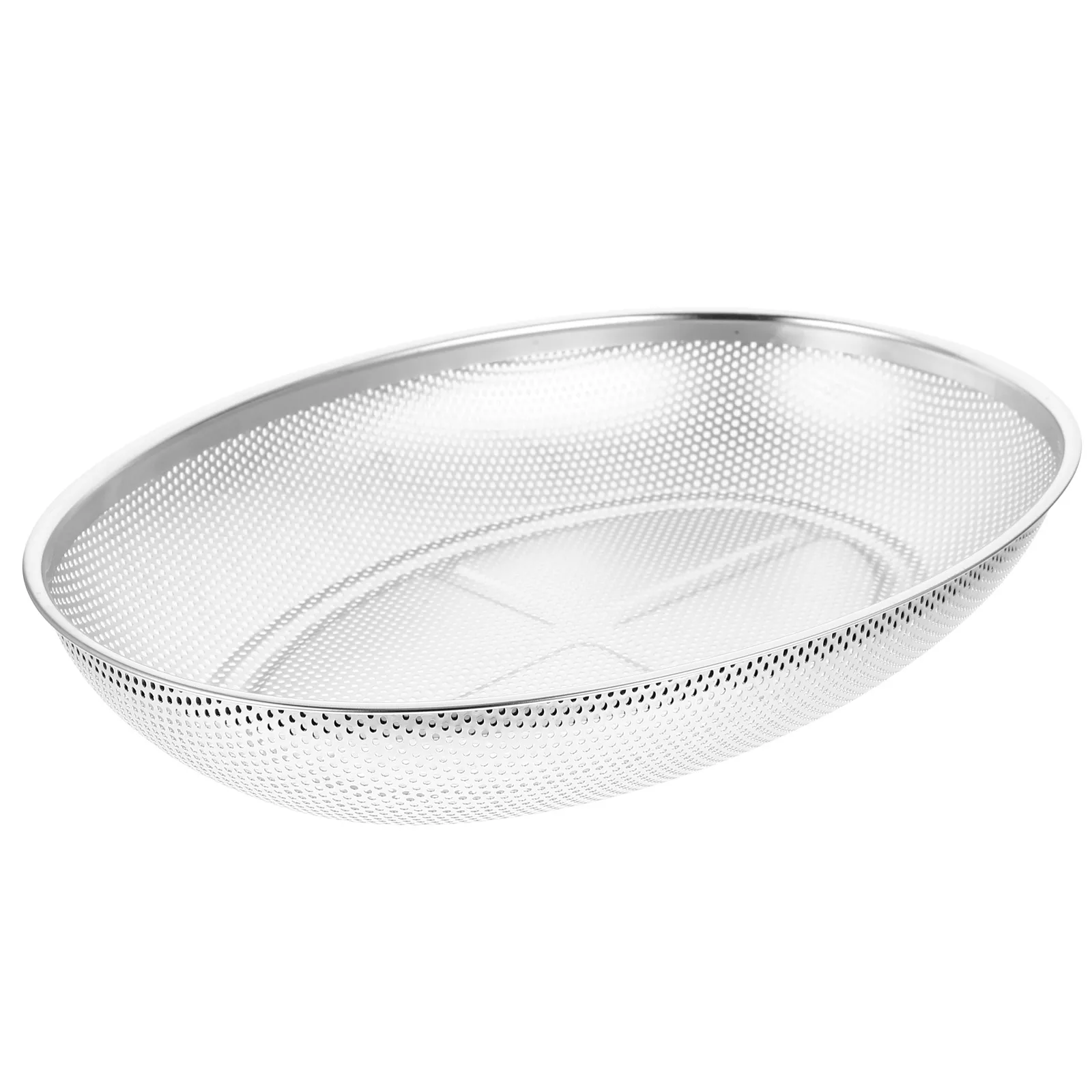 

Stainless Steel Drain Basket for Kitchen Rice Strainer Fine Mesh Colander Fruit Vegetable Washing Basin Mesh Strainers