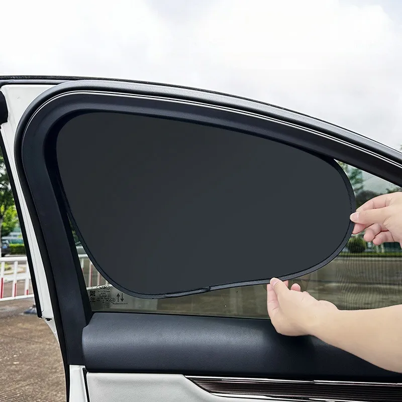 

Статический клейкий автомобильный солнцезащитный козырек, летняя защита от солнца и теплоизоляционная оконная занавеска для конфиденциальности и блокировки ультрафиолета