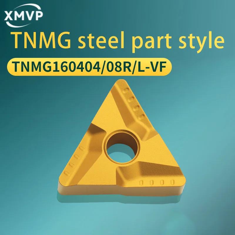 

XMVP 1PCS 10PCS TNMG160404L TNMG160408R VF Triangular CNC turning inserts, carbide inserts, steel type turning inserts