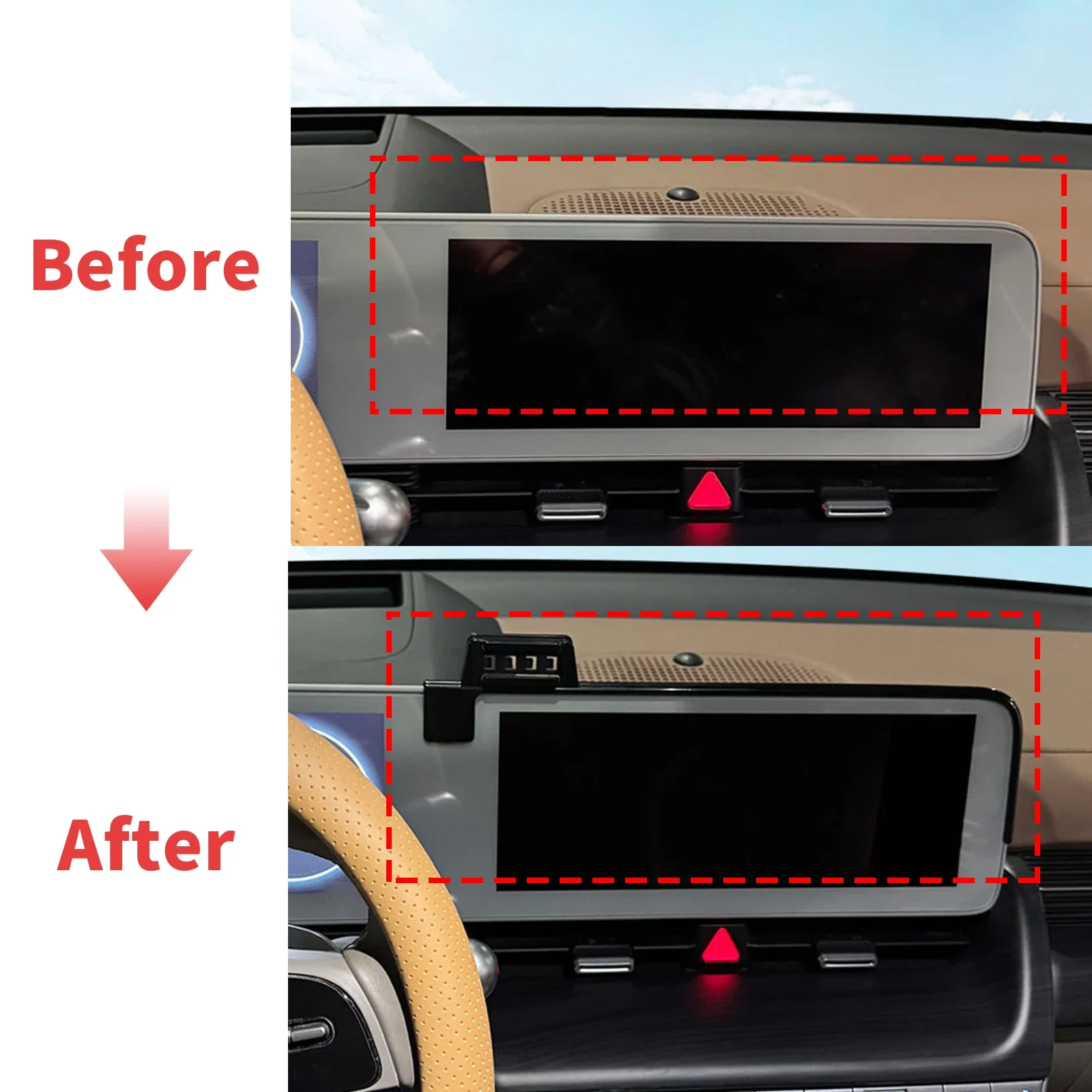 

for Hyundai IONIQ 5 2022 2023-2026 N-line ​​Auto Phone Holder Mount GPS Navigation Bracket Stable Car Accessories