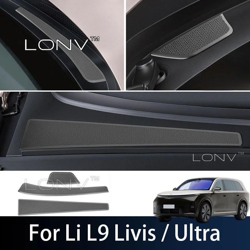 For Li L9 Livis/Ultra 2026 2027 Water Channel Protective Cover Air Conditioning Inlet Filter Element Insect Screen Acccessories