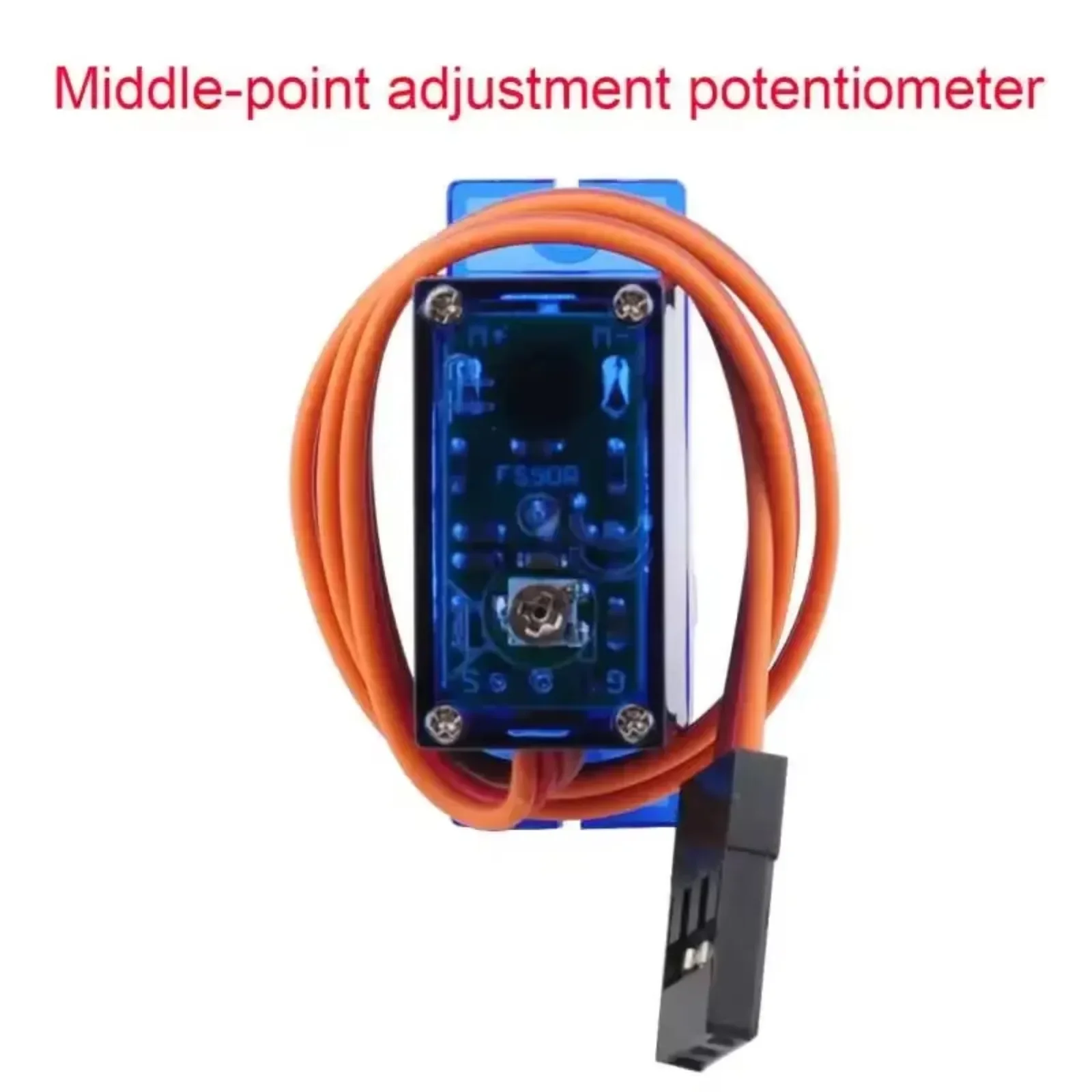 Feetech FS90R 360 Degree Continuous Rotation Micro RC Servo 1.5KG Torque with Digital Servo Tester and Battery Case for RC Enthu