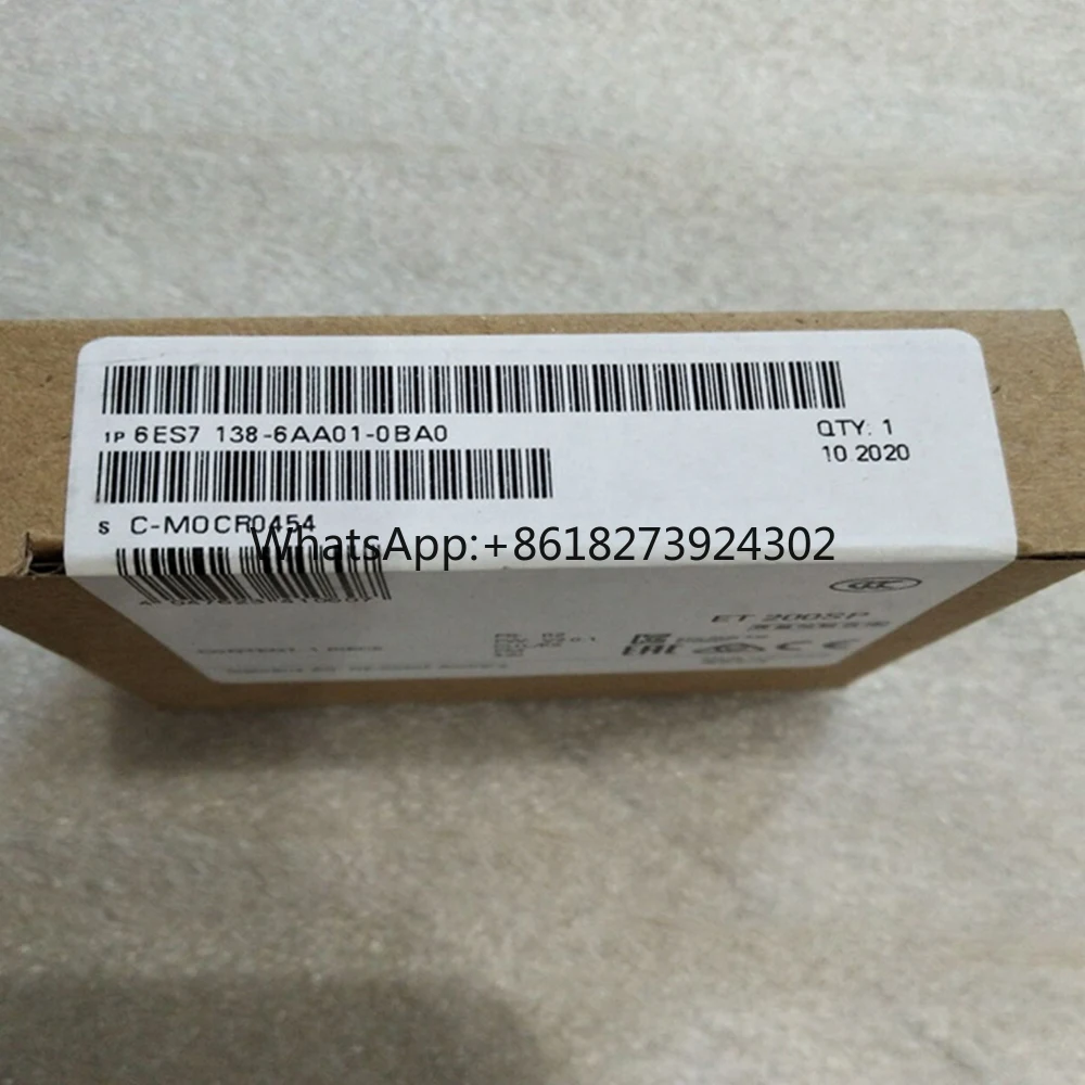 Nuevo para módulo de Control SIEMENS 6ES7 138-6AA01-0BA0 6ES7138-6AA01-0BA0 en caja sellada