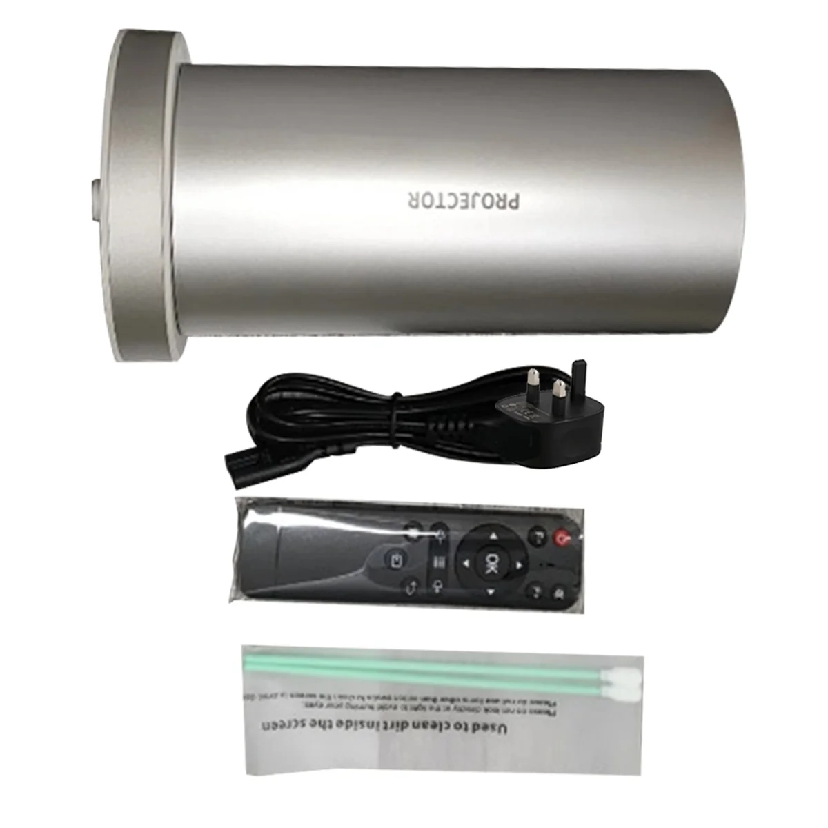 720p видеопроектор Wi-Fi Bluetooth поддерживает 4K 3D объемный звук портативный открытый офисный домашний кинотеатр UK PLUG