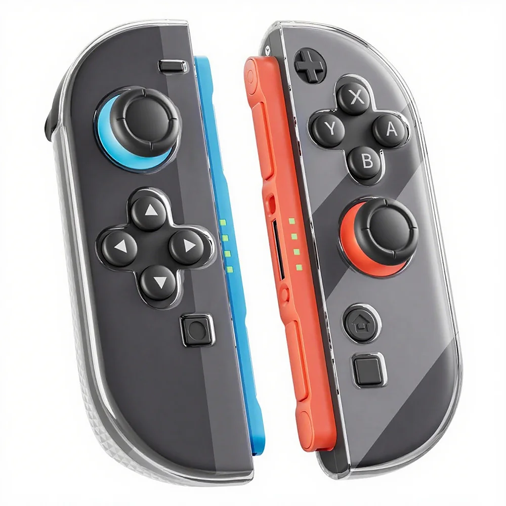 Nouvelle coque transparente en TPU pour contrĂ´leur Joycon Switch 2, coque anti-rayures, housse de protection Compatible avec Nintendo Switch 2 Joy Con