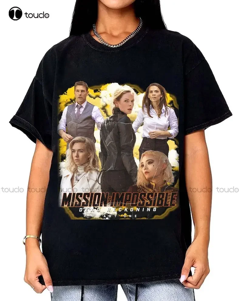 Миссия невозможные мертвецы расплата часть один винтажная рубашка, том круиз, Ребекка, Pom, Hayley Atwell, Миссия невозможные фанаты, МВФ