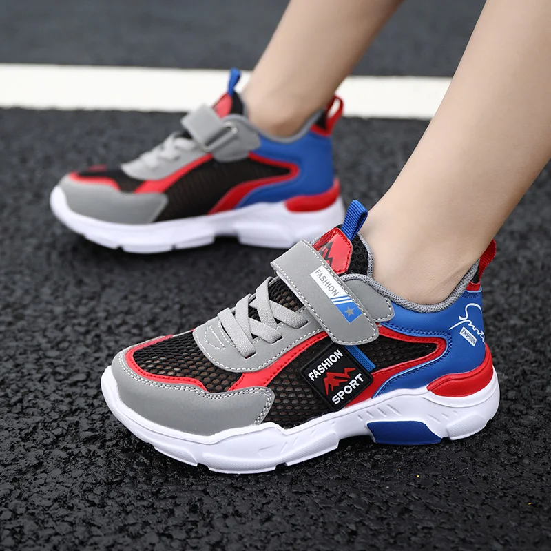 2023 Spring Summer Children\'s Sneakers Boys Running Shoes Fashion Breathable Mesh Sports Shoes Kids Sneakers zapatillas niño