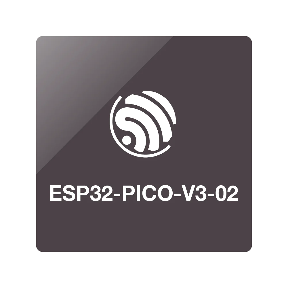 ESP32-PICO-V3-02 Espressif SiP Module Dual Core WiFi Bluetooth BLE 8MB Flash 2MB PSRAM LGA48 7x7mm IoT