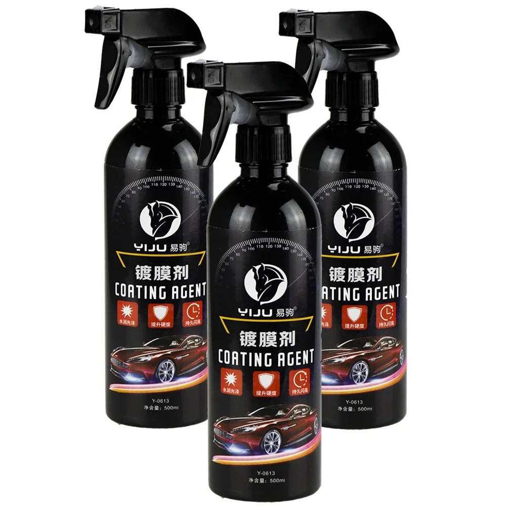 Ceramic Car Coating 1000ML 9H Nano Liquid Glass Plated Crystal Hydrophobic Waterproof Polishing Paint Hardness Car Polish Wax