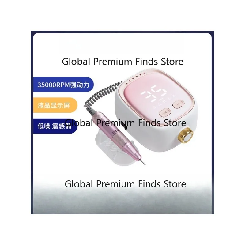 

Electric Nail Grinder and Remover Machine LCD Screen 35W High-Power Nail Polishing Special Tool
