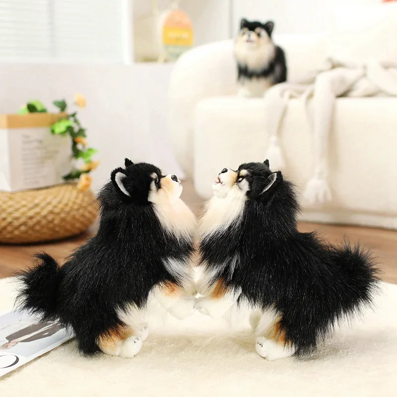 Real Life Standing Chihuahua Plush Toys Soft Lifelike Puppy Stuffed Animal Dog Doll Kids Children Christmas Gifts High Quality