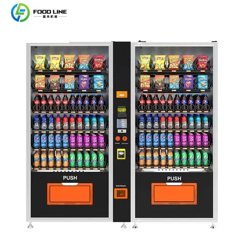 Customize Large Capacity Vending Machine Snack and Drink Combo Vendor Machine Snack and beverage vending machine