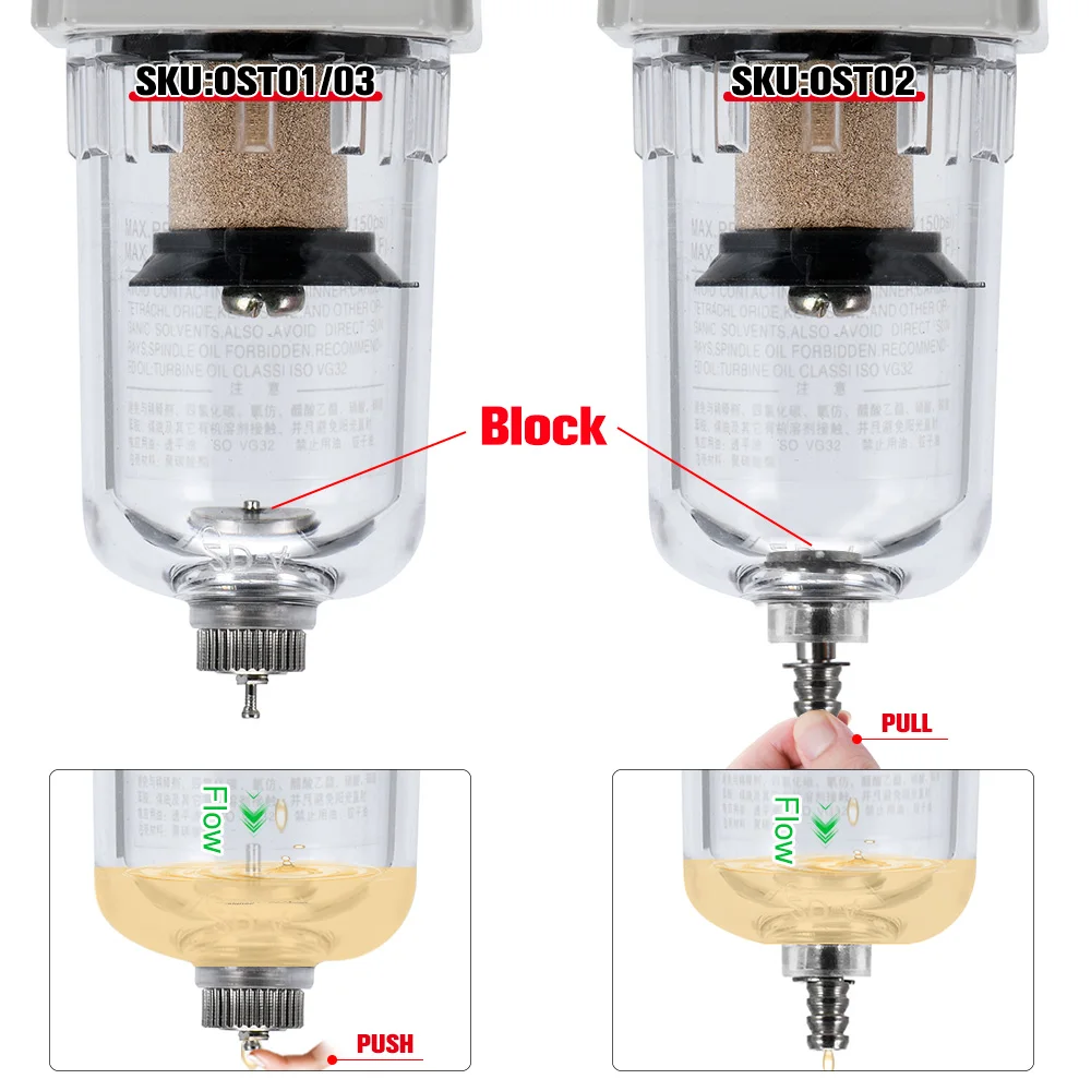 Air Oil Separator Oil Catch can Tank Engine Oil Filter out impurities Auto Accessories Universal PQY-OST01