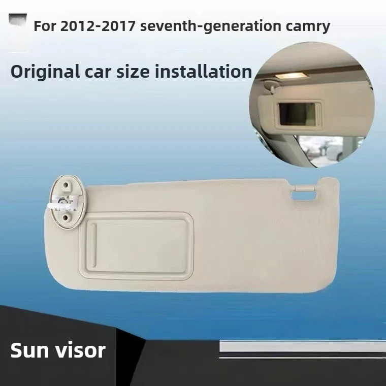 

For Toyota Camry 2012-2017 Sun visor with makeup mirror gray rice around 74320-06610-B1