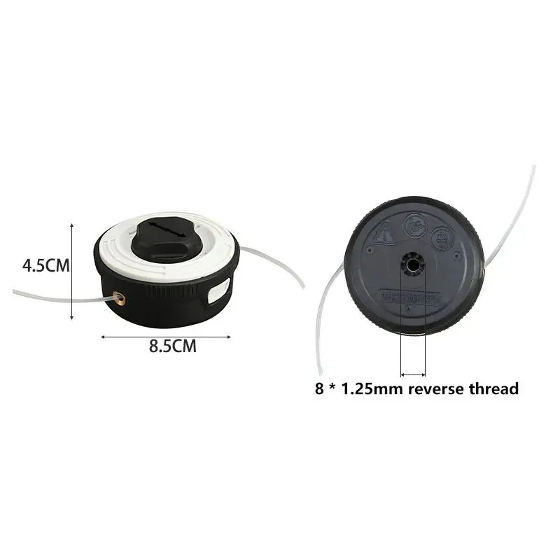 Replacement Trimmer Head for C32 Autocut Sturdy Grass Trimmer Part Compatible with FSA57 FSE52 40097102106