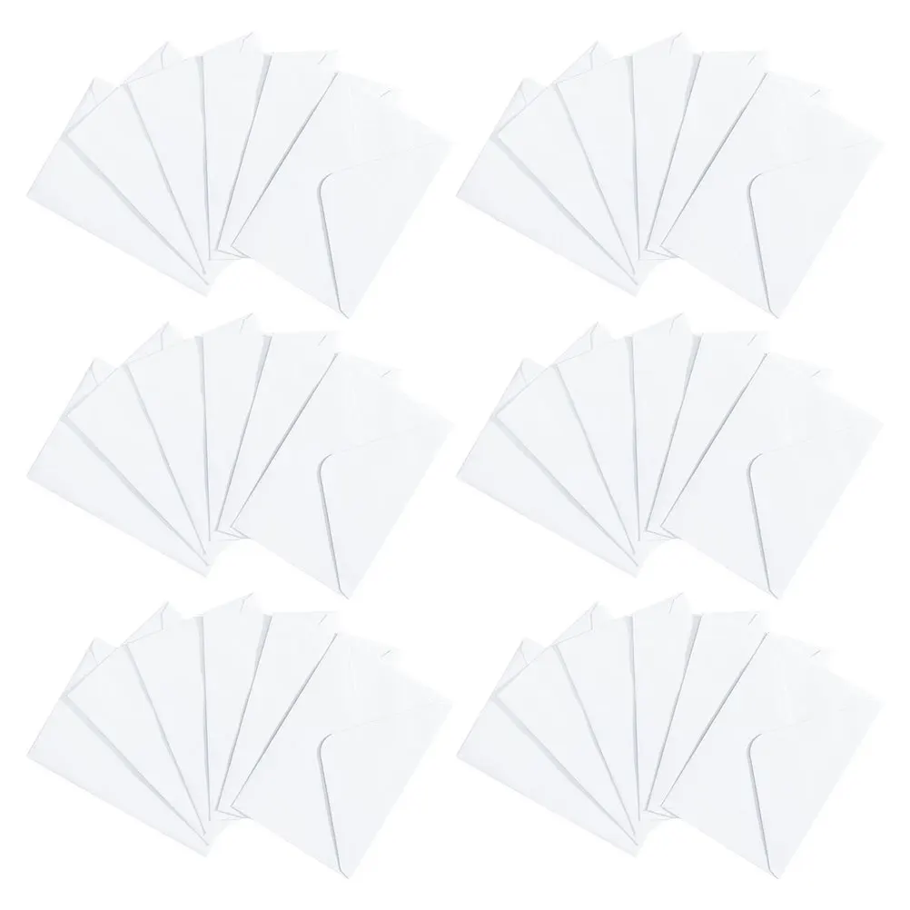 50 قطعة حجم B6 الأبيض للبطاقات رسائل صور دعوات الزفاف أعياد الميلاد التخرج استحمام الطفل لوازم الحفلات التجارية #2