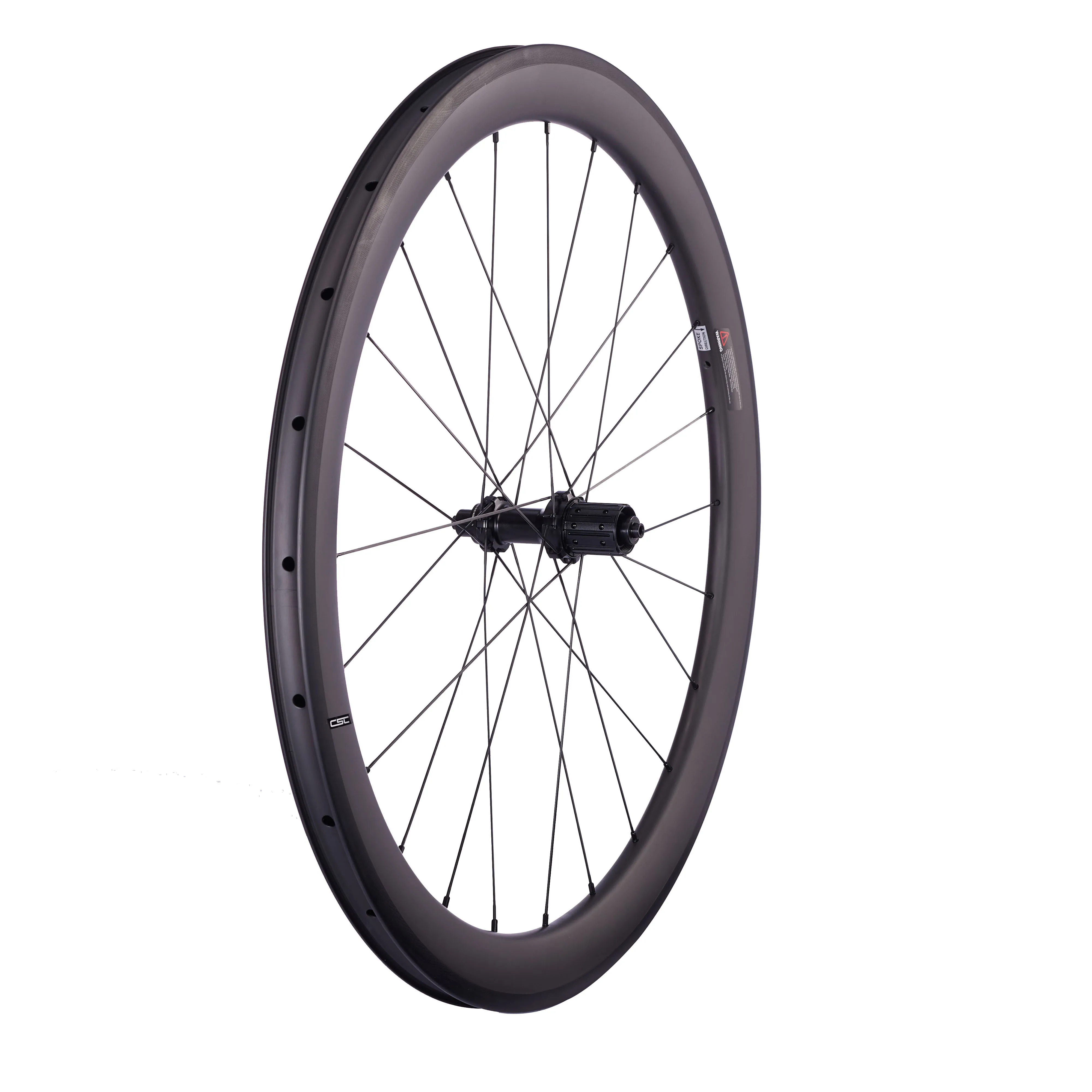 CSC 1280g UCI 700C レーシングバイク カーボンホイールセット 25/28mm