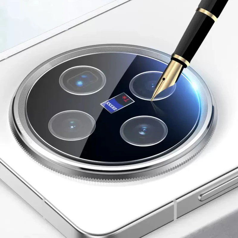 비보 X300 프로 x300용 3D 카메라 렌즈 커버 케이스, 뒷면 강화유리 카메라 보호 렌즈 링 필름 (비보 X300Pro X 300)