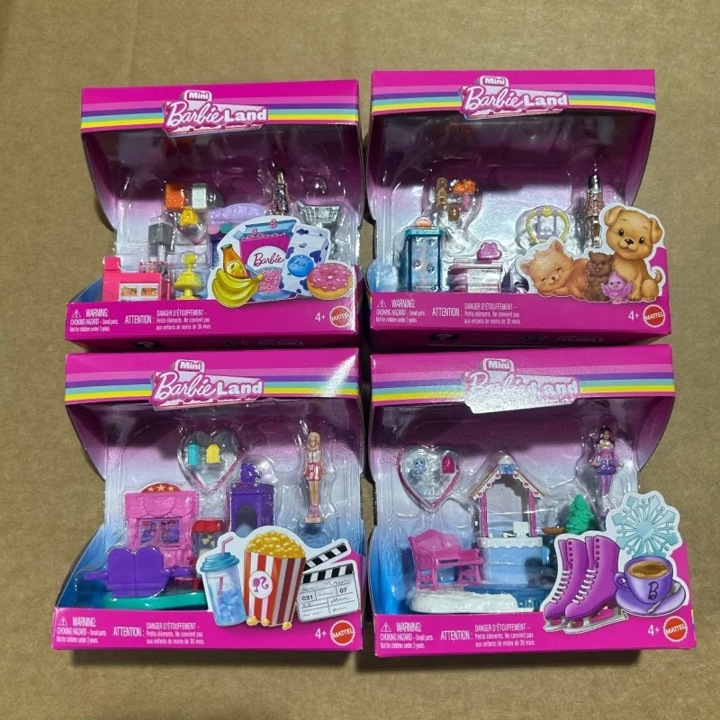 ตุ๊กตาบาร์บี้มินิใหม่ ชุดของเล่นเซอร์ไพรส์ ของสะสม ชุดเล่นสัตว์เลี้ยง พร้อมตุ๊กตาขนาด 1.5 นิ้ว ของเล่นบ้านตุ๊กตา สำหรับเด็กผู้หญิง ของขวัญวันเกิด