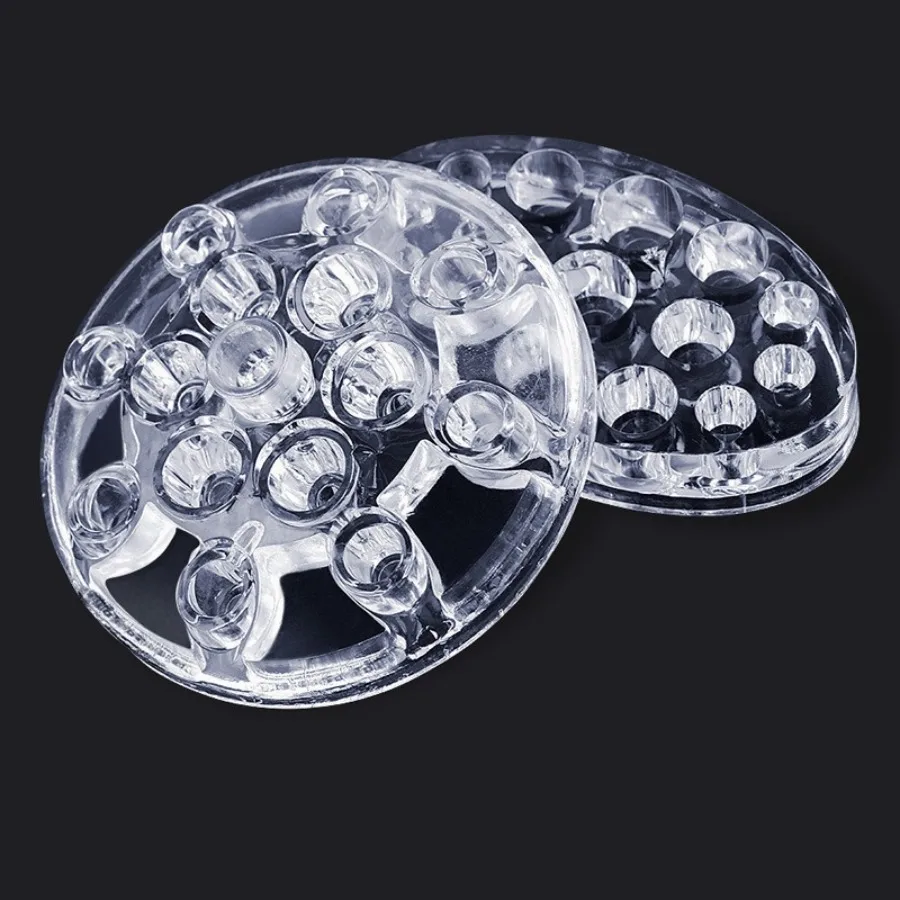 1pcs Tattoo Pigment Cup Holder, Transparent and Durable Plastic Storage Box Display Rack, Tattoo Artist Accessories