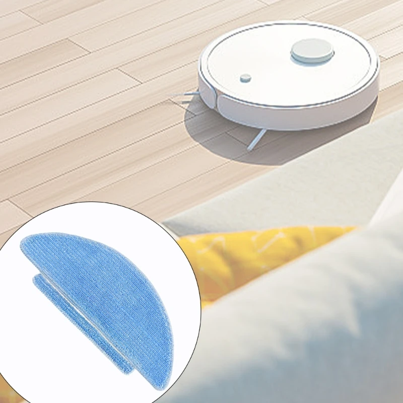 Paño mopa lavable, repuesto Aspiradora Robótica, paños fregado, toallitas, herramienta barrido, piezas adecuadas