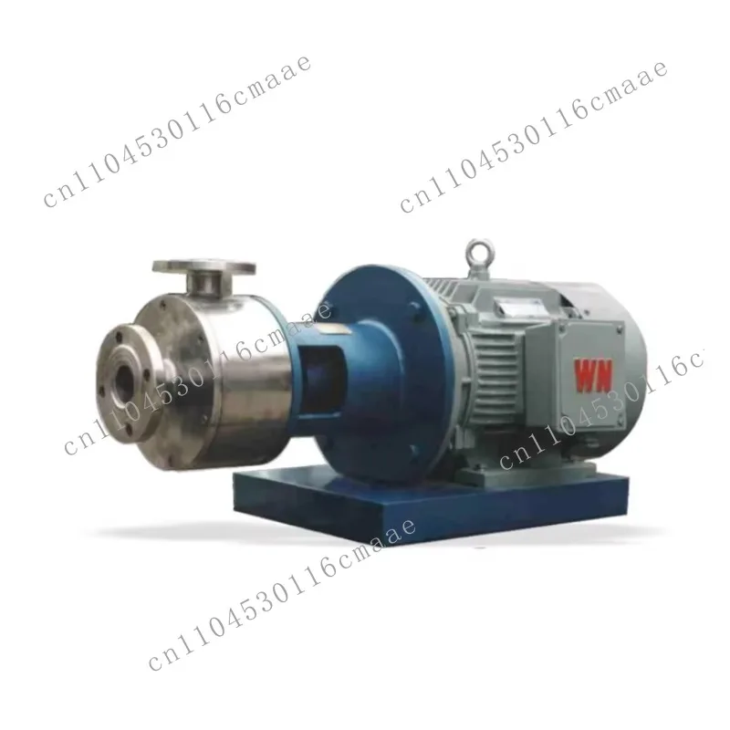 High Uniformity Single Stage Inline Mixers Homogenizer Pump Inline Emulsify Mixer for Face Cream, Shower Gel, Shampoo, Cream